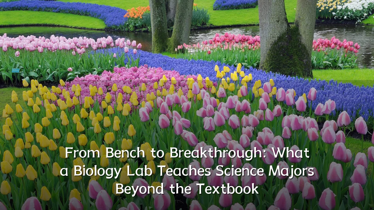 From Bench to Breakthrough: What a Biology Lab Teaches Science Majors Beyond the Textbook