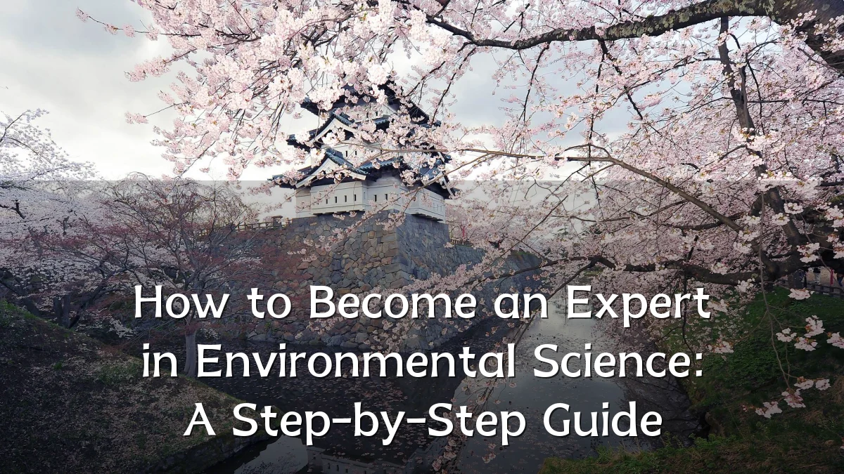 How to Become an Expert in Environmental Science: A Step-by-Step Guide