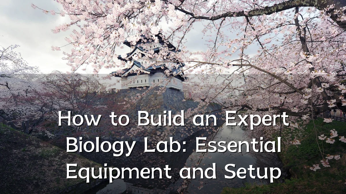 How to Build an Expert Biology Lab: Essential Equipment and Setup