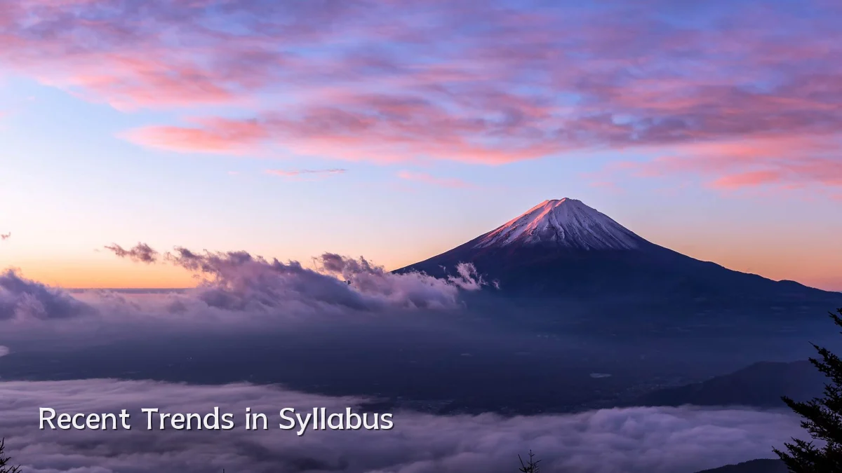 Recent Trends in Syllabus