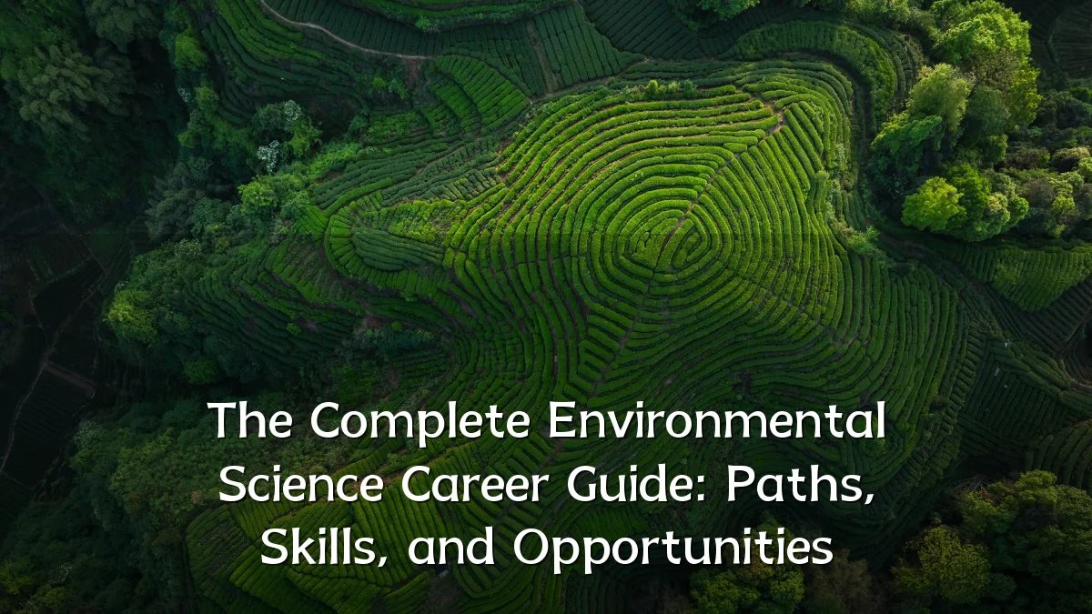 The Complete Environmental Science Career Guide: Paths, Skills, and Opportunities