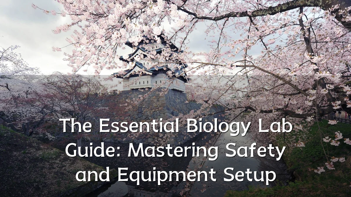 The Essential Biology Lab Guide: Mastering Safety and Equipment Setup