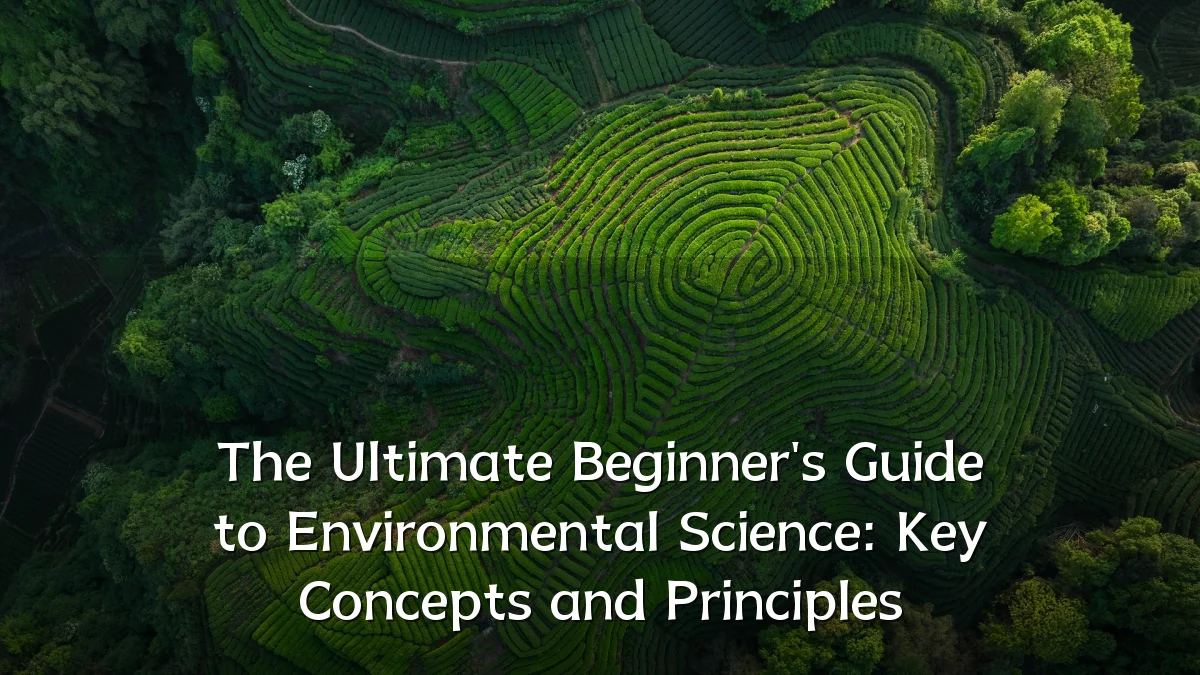 The Ultimate Beginner's Guide to Environmental Science: Key Concepts and Principles