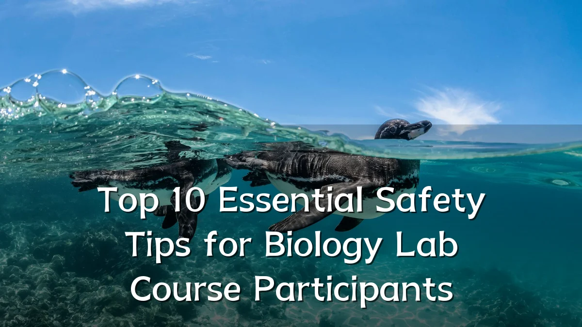 Top 10 Essential Safety Tips for Biology Lab Course Participants